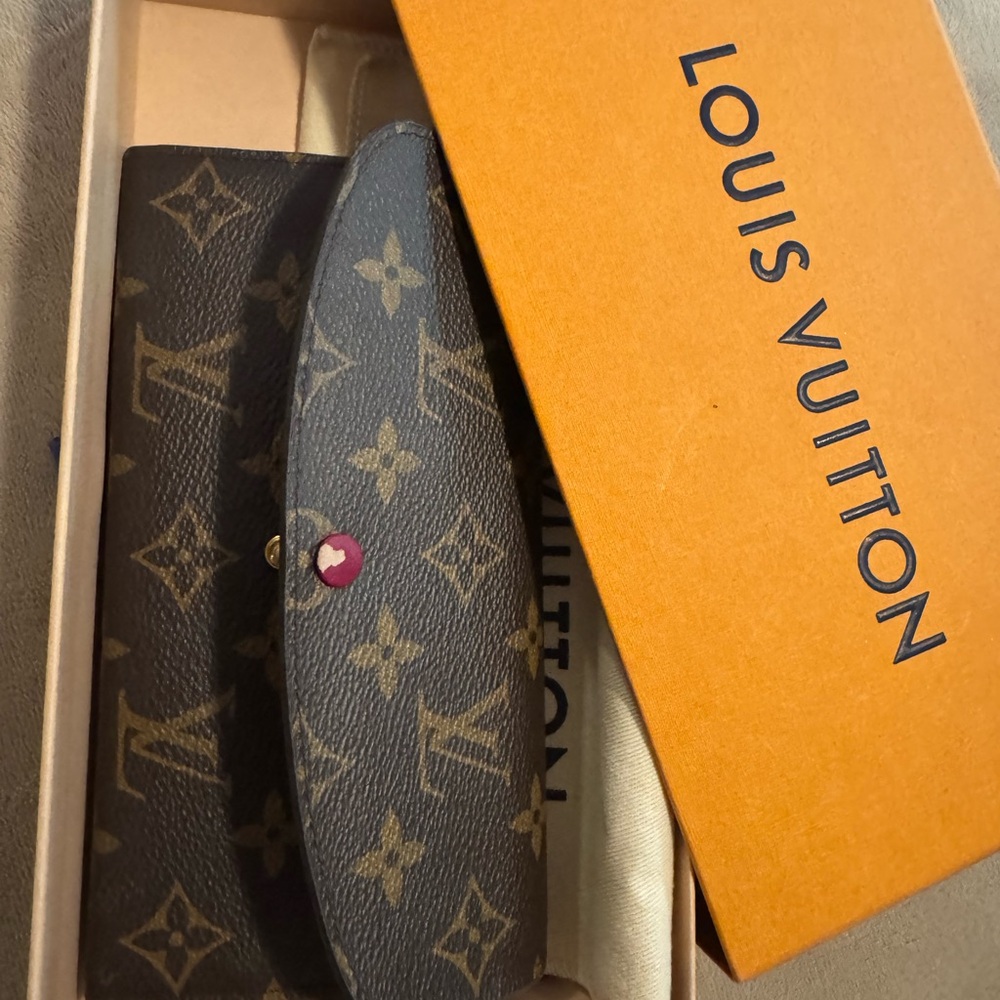 Louis Vuitton Monogram Wallet - Brown and Gold